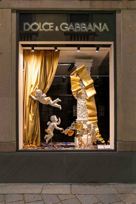 dolce gabbana window display
